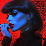 Artwork voor "Black Fishnets / Red Velvet"