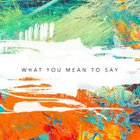 Artwork for "What You Mean To Say"