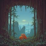 Portada para "Midnight Labyrinth"