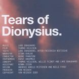 Portada para "Tears of Dionysius"