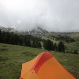 Portada para "Regen auf dem Zelt"