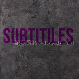 Artwork voor "Subtitles (Genuine V & Sneja Rework Loud Mix)"