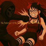 Portada para "The Destroyer of The Two Colored Hair Demon Alexandra"