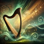 Uplifting Irish Harp Atmosphere