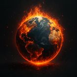 Artwork voor "World Is On Fire"
