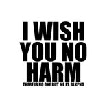 Portada para "I WISH YOU NO HARM"