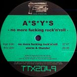 No More Fucking Rock'n'Roll