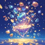 Artwork for "Falling Diamonds"