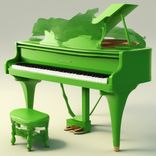 Green Piano