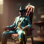 Artwork for "Pimp 2023 Synthwave Remix"