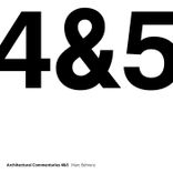 Portada para "Architectural Commentaries 4&5"