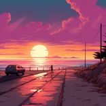 Artwork for "sunset mood"