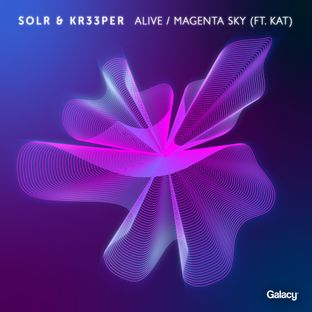 Artwork for "Alive / Magenta Sky"