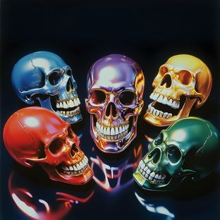 Artwork for "Dreaming Skulls and Lovely Bones 11"