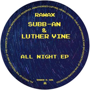 Artwork for "All Night EP"