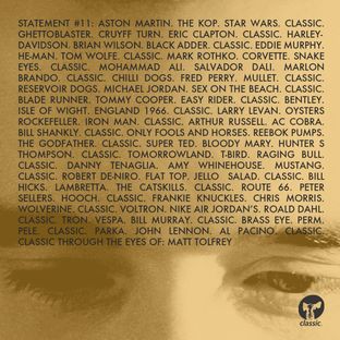 Artwork for "Classic Through The Eyes Of: Matt Tolfrey"