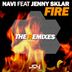 Cover art for "Navi — Fire feat. Jenny Sklar (Nami Remix)"