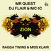 Cover art for "Mr Quest, Dj-Flair, MC-IC, Ragga Twins, Miss Klair — Zion (Liquid Mix)"