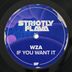 Cover art for "WZA — If You Want It"