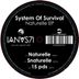 Cover art for "System Of Survival — Naturelle"