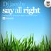 Cover art for "DJ Jacoby — Say All Right (House Mix)"