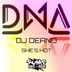 Cover art for "DNA — She's Hot (DJ DEANO)"