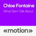 Cover art for "Chloe Fontaine — What Dem Talk About (Original)"