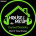 Cover art for "Daniel Distinkt — Don't You Know (Extended Mix)"