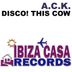 Cover art for "A.C.K. — Disco, This Cow"