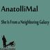 Cover art for "AnatolliMal — She Is from a Neighboring Galaxy"